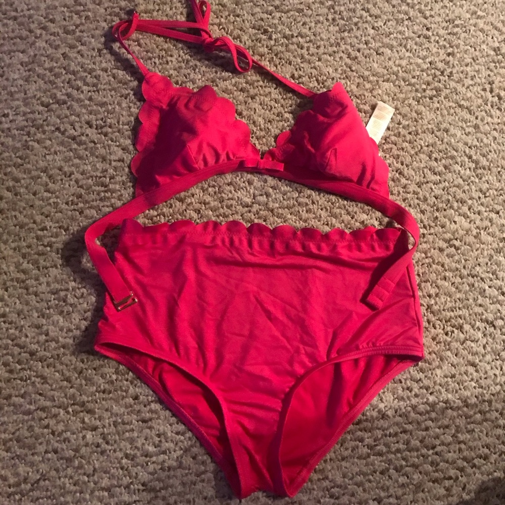 Kate spade size medium high waisted bikini